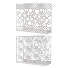Metal napkin serviette holder - serviette,