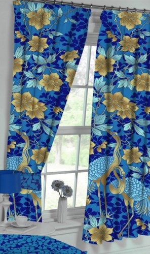 Heron blue 54 unlined - blue, 66"