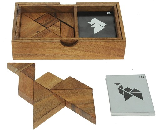 Wooden tangram fun family - tangram,