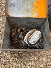 2000kg Manual Hand Ratchet Chain Lever Winch Lifting Pull Hoist with metal box