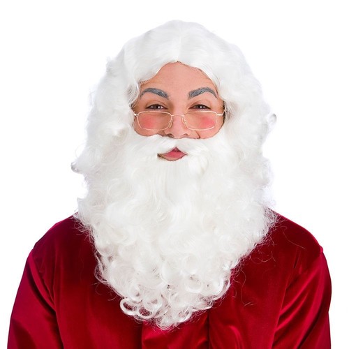 Adult deluxe santa - santa, beard