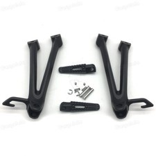 Black Rear Passenger Foot Pegs