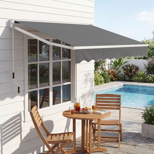 Outdoor window door - door, canopy
