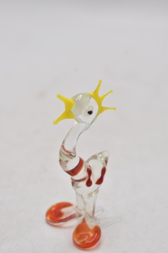 Vintage murano glass cockerel - glass,