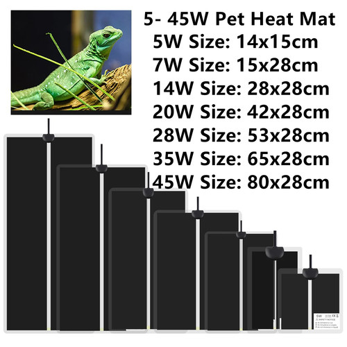 Reptile vivarium heat mats - vivarium,