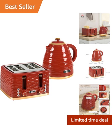 Elegant red 3000w kettle - kettle, &