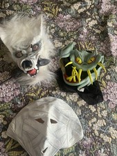 Three Rubber Masks 