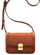 Mango Small Leather Crossbody