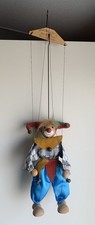 Vintage  VYROBA LOUTEK Handcrafted Czech Marionette Puppet By Zdenek Cerny
