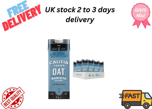 Califia farm oat barista blend - oat,