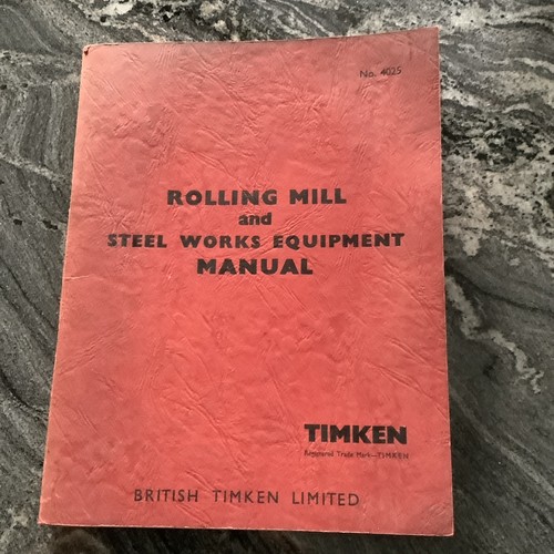 Rolling mill and steel works - rolling,