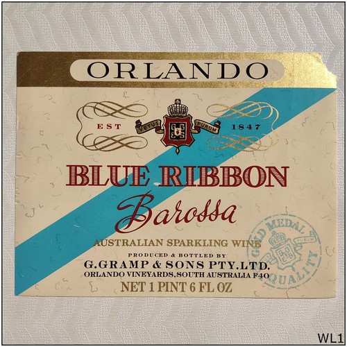Orlando blue ribbon barossa - ribbon,