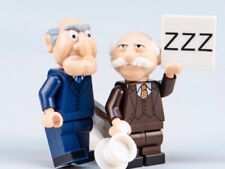 Lego Statler and Waldorf Minifigures from The Muppets