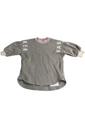 TED BAKER Toddler Sweater Dress 12-18 Months Beige Crew Neck