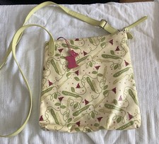 Radley Floral Oilskin Cross Body Handbag