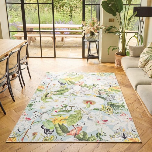Hug rug butterfly blooms eco - butterfly,