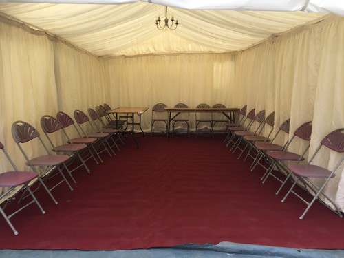 Marquee 30x3 metres clear - 30x3.7,