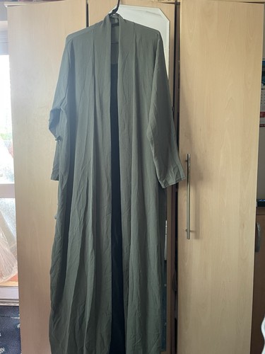 Green open abaya size xxl - green,