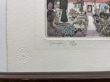 Graham Clarke Etching