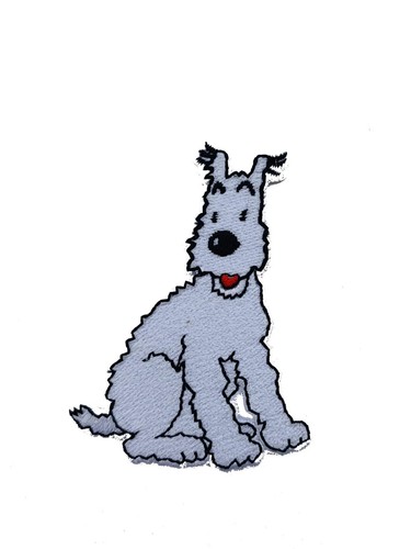 Tintin embroidered patch - tintin,