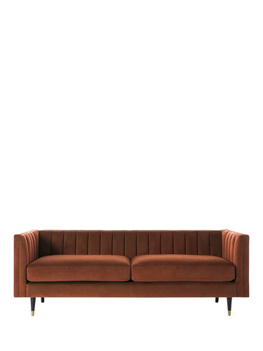 John lewis swyft velvet brick - john,