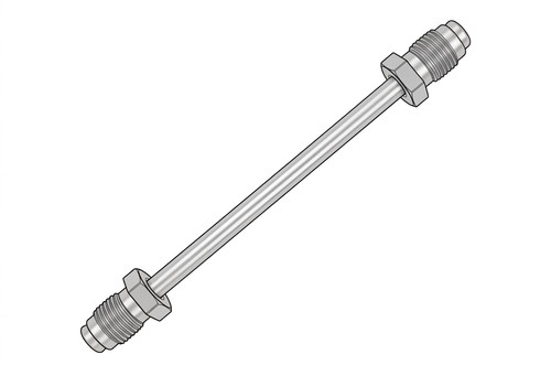 Rigid brake pipe copper - pipe, copper/nickel