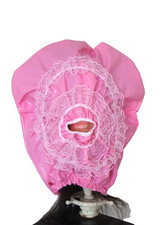 Pvc sissy punishment mask - pvc,