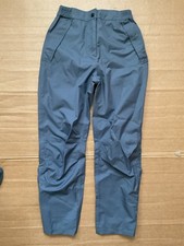 Womens Road Cycling Waterproof Over Trousers Size Small New Without Tags Grey