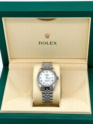 Rolex datejust 16000 white - datejust,