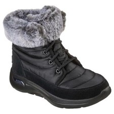 Skechers Black Boots Womens