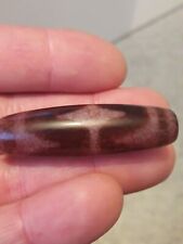 Blessd Dzi bead double tiger teeth Dragon vein 