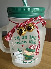 MASON DRINKING JAR WITH LID