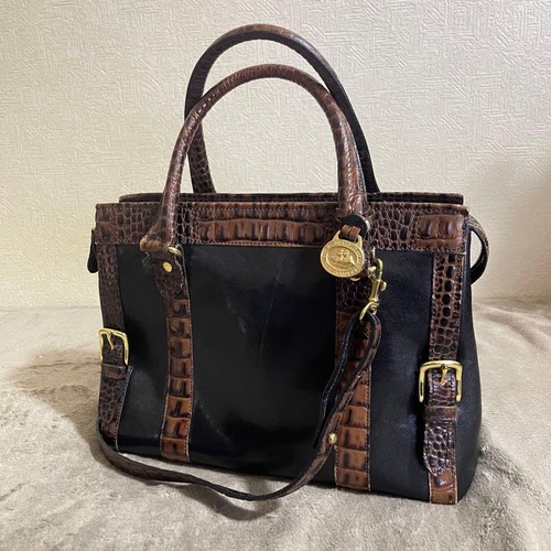 Y2k brahmin crocodile - y2k, embossed