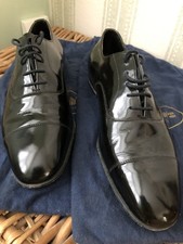 Church's Patent Men's Leather Shoes Size 8 Good Condition,