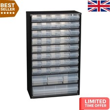 Heavy-Duty Black Steel Cabinet