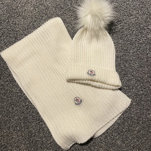 Moncler beanie and - and, scarf
