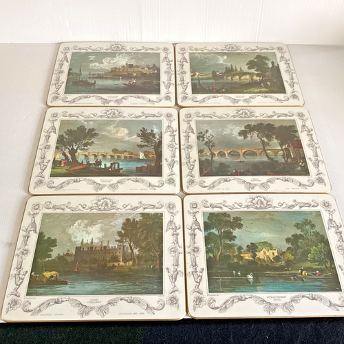 1970 table mats set - set, 6