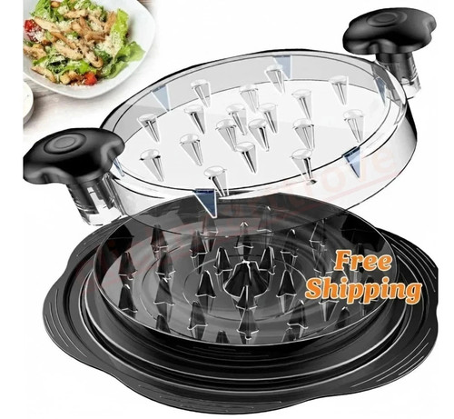 Large chicken shredder tool - large,
