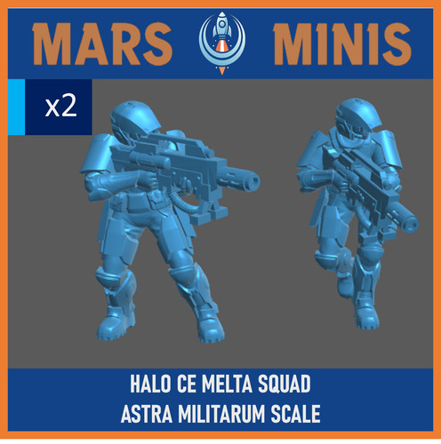 Guard size marine melta x2 - guard,