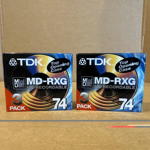 Tdk rxg minidisc 3 - tdk,