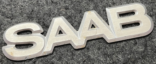 Vintage saab car metal - car, boot
