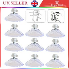 32/41/53MM Clear Suction Cups Strong Suckers Hook Hanger For Glass Kitchen Craft