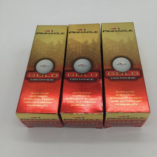 Pinnacle gold distance golf - gold,