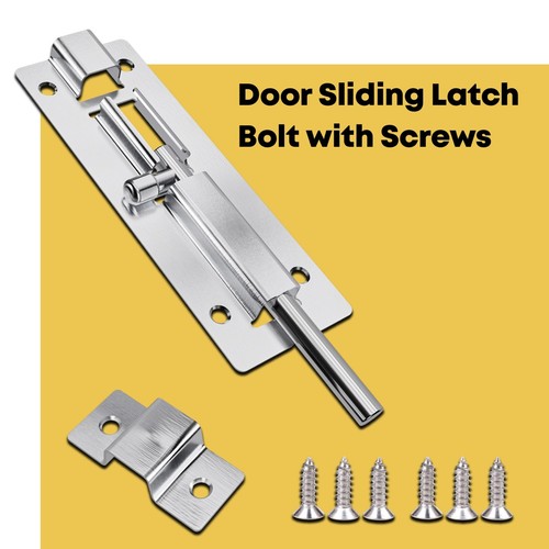 Door sliding latch - sliding,