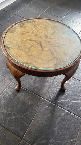 Antique burr walnut queen - antique,