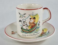 VINTAGE KEELE POTTERY CUP AND