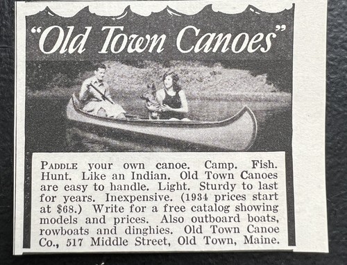 Old town maine - old,