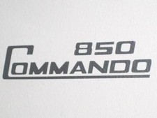 Norton Commando 850 sidecover