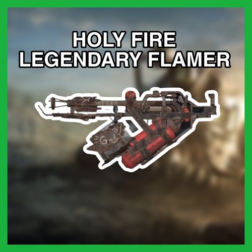 Fallout holy fire - holy,