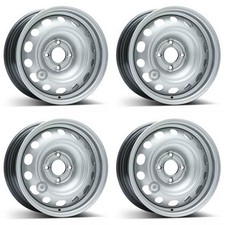 4 Steel wheels Alcar 6.5Jx15